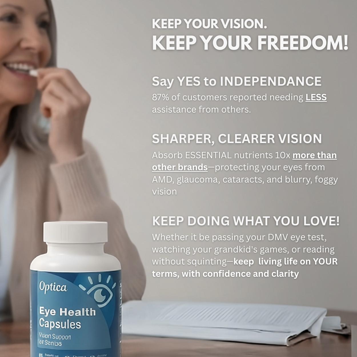 Optica Vision Support